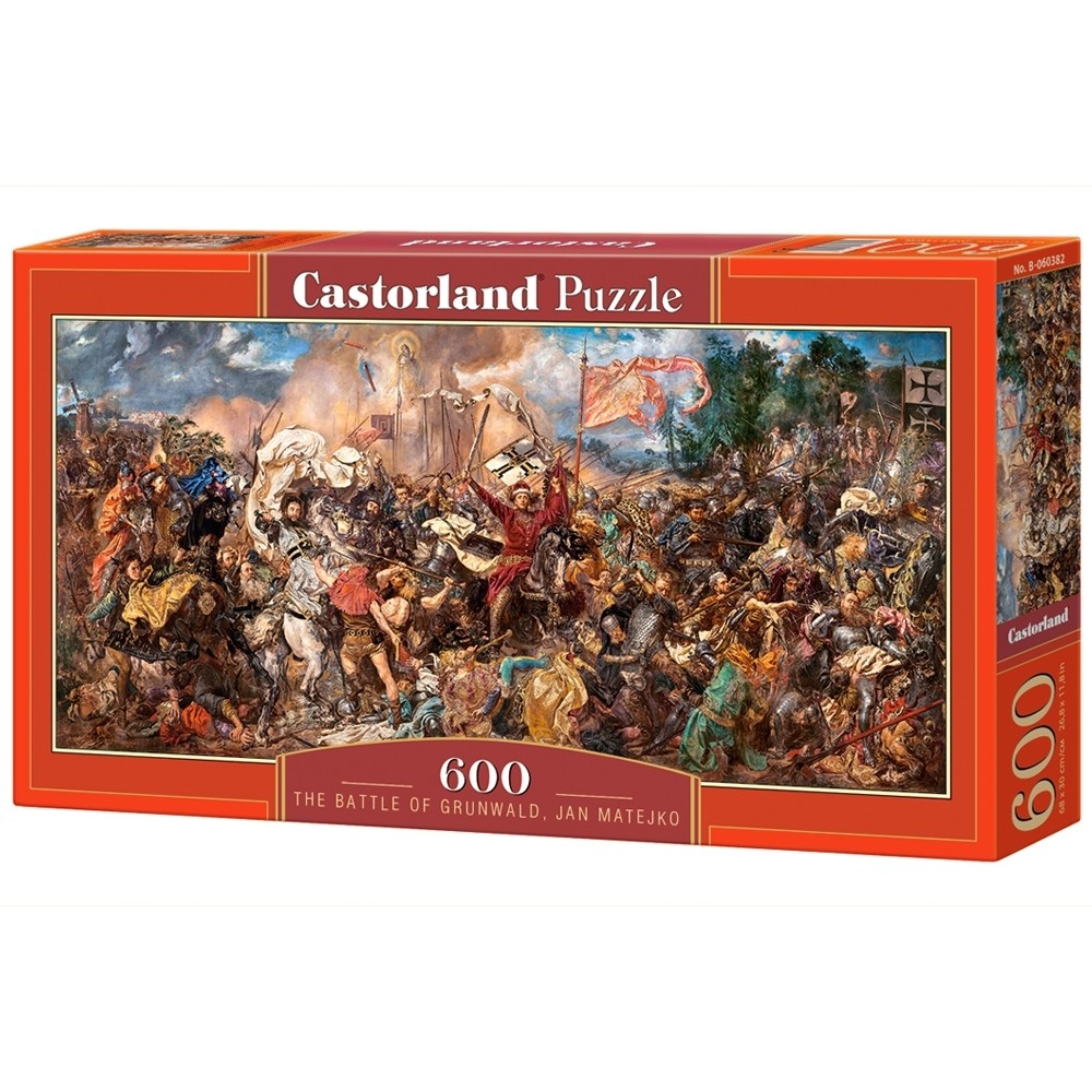 Παζλ Castorland 600 κομμάτια - Η μάχη του Grunwald