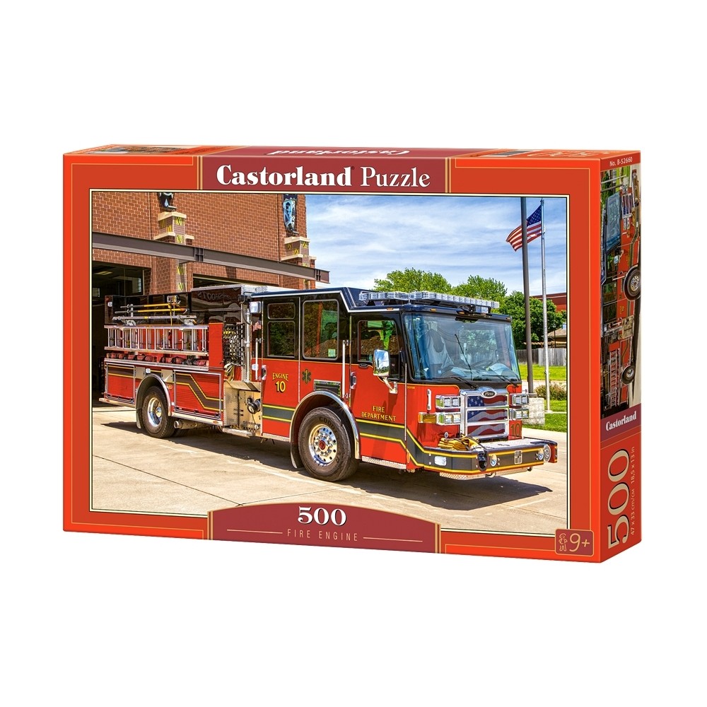Παζλ Castorland 500 κομμάτια - Πυροσβεστικό όχημα