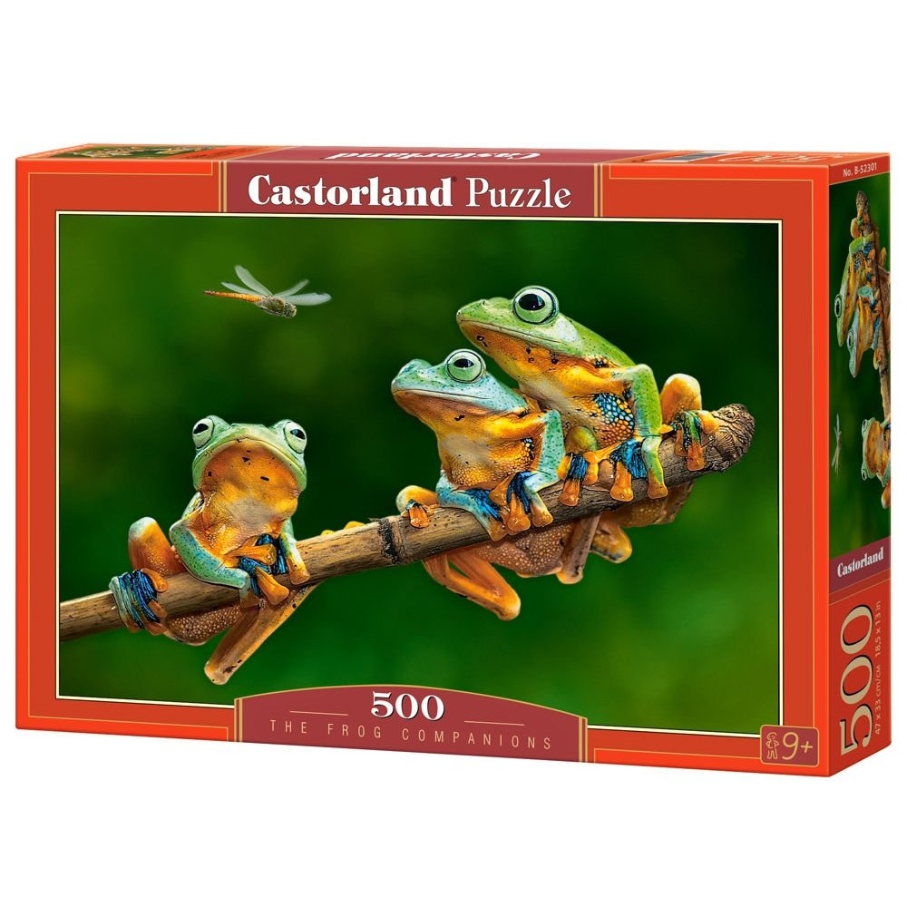 Παζλ Castorland 500 κομμάτια - Παρέα του βατράχου
