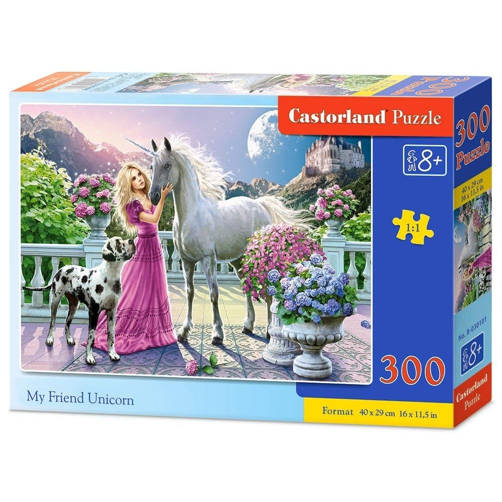 Παζλ Castorland 300 κομμάτια - Ο φίλος μου ο μονόκερος