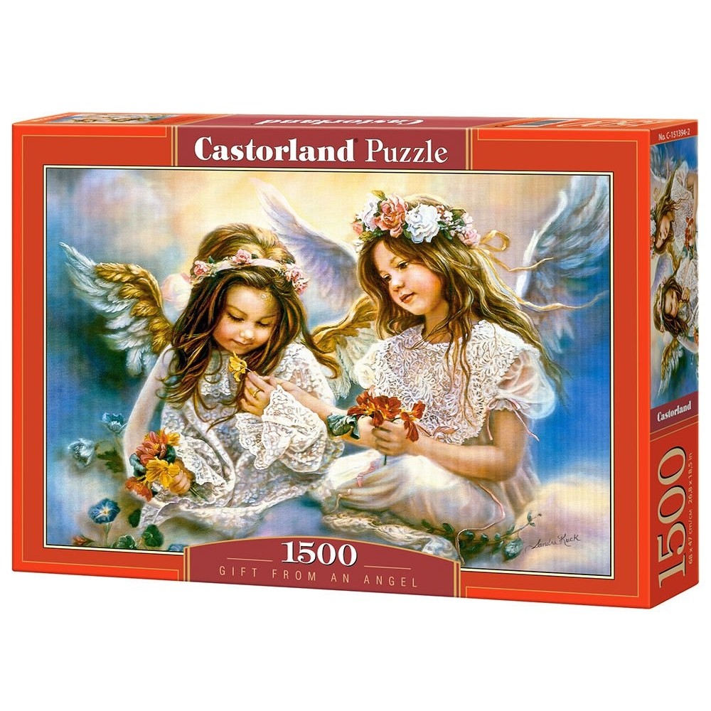 Παζλ Castorland 1500 κομμάτια - Δώρο από έναν άγγελο