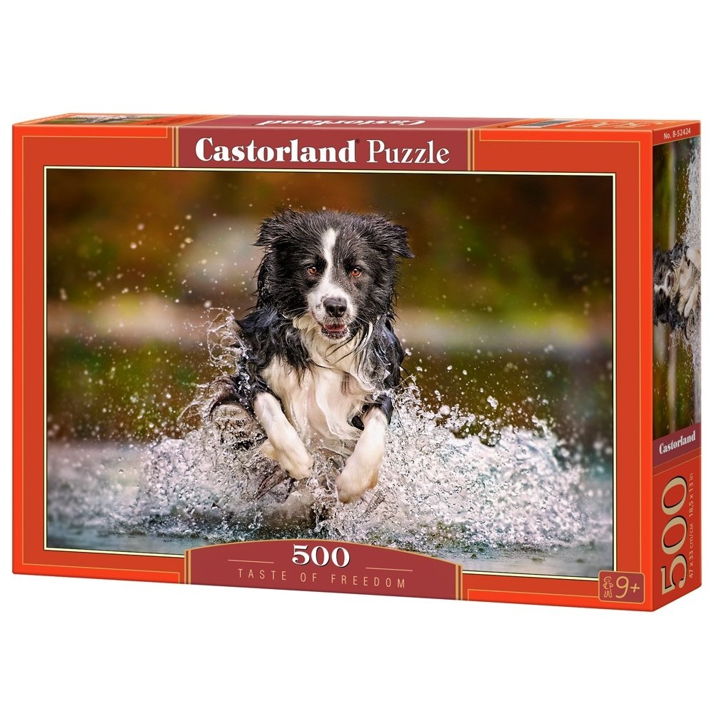 Παζλ Castorland 500 κομμάτια - Η γεύση της ελευθερίας