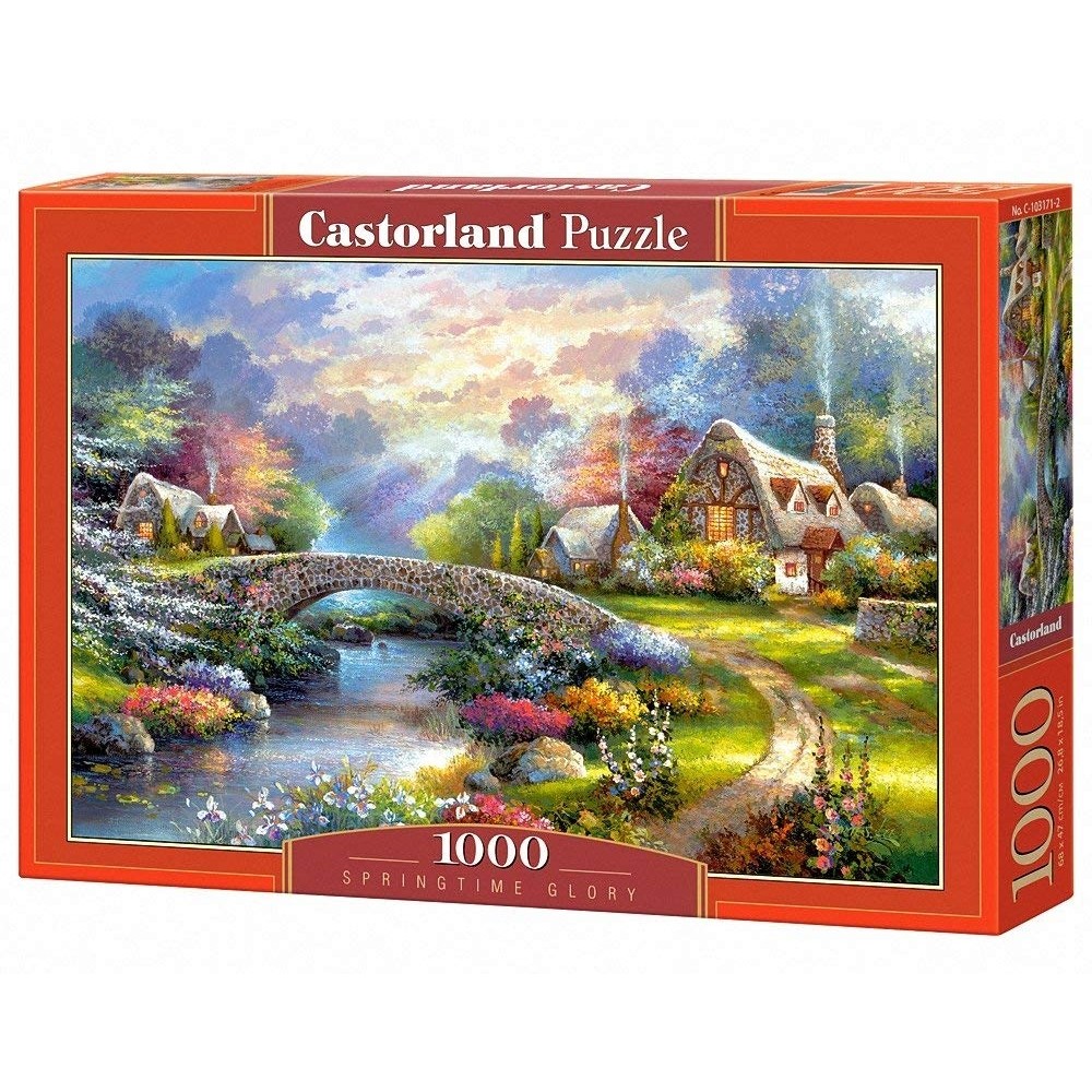 Παζλ Castorland 1000 κομμάτια - Η ομορφιά της άνοιξης