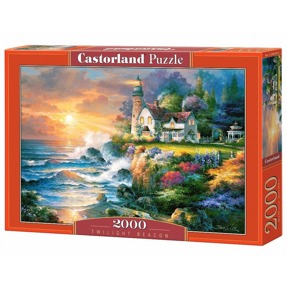 Παζλ Castorland 2000 κομμάτια - Συουρουπωμένο φως από τον James Lee