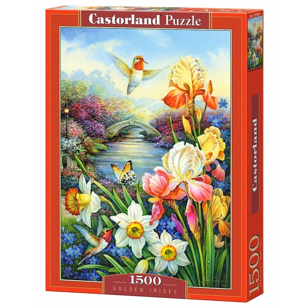 Παζλ Castorland 1500 κομμάτια - Χρυσές ίριδες