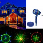 Προβολέας λέιζερ πρόσοψης Laser light σε κόκκινο και πράσινο χρώμα