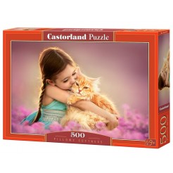Παζλ Castorland 500 κομμάτια - Μαλακό μαξιλαράκι