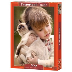 Παζλ Castorland 500 κομμάτια - Καθαρή αγάπη
