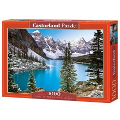 Παζλ Castorland 1000 κομμάτια - Βραχώδη βουνά στον Καναδά