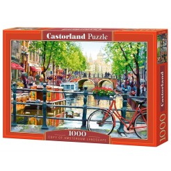 Παζλ Castorland 1000 κομμάτια - Το Άμστερνταμ