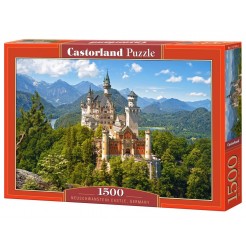 Παζλ Castorland 1500 κομμάτια - Το κάστρο Neuschwanstein, Γερμανία