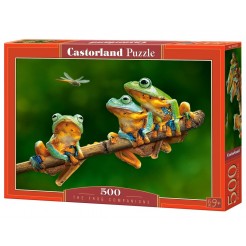 Παζλ Castorland 500 κομμάτια - Παρέα του βατράχου
