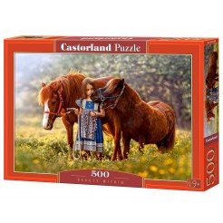 Παζλ Castorland 500 κομμάτια - Εσωτερική ομορφιά
