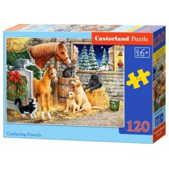 Παζλ Castorland 120 κομμάτια - Συνάντηση με φίλους