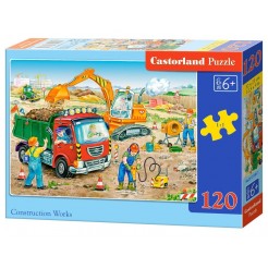 Παζλ Castorland 120 κομμάτια - Εργοτάξιο