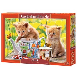 Παζλ Castorland 500 κομμάτια - Ώρα για το τσάι