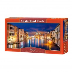 Παζλ Castorland 600 κομμάτια - Canal Grande, Βενετία