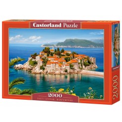 Παζλ Castorland 2000 κομμάτια - Άγιος Στέφανος, Μαυροβούνιο