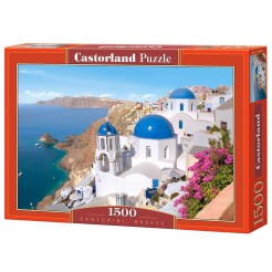Παζλ Castorland 1500 κομμάτια - Σαντορίνη, Ελλάδα