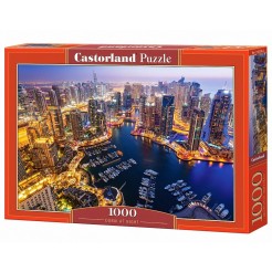 Παζλ Castorland 1000 κομμάτια - Το Ντουμπάι το βράδυ