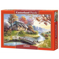 Παζλ Castorland 1500 κομμάτια - Σπιτάκι