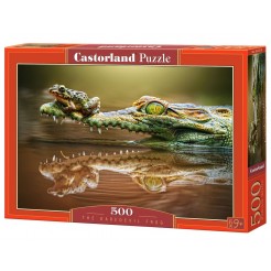 Παζλ Castorland 500 κομμάτια - Ο τολμηρός βάτραχος