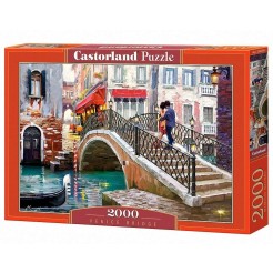Παζλ Castorland 2000 κομμάτια - Γέφυρα στη Βενετία από τον Richard McNeil