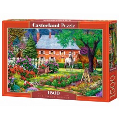 Παζλ Castorland 1500 κομμάτια - Υπέροχος κήπος