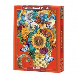Παζλ Castorland 1500 κομμάτια - Βάζο με λουλούδια