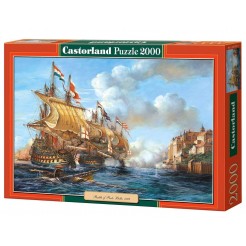 Παζλ Castorland 2000 κομμάτια - Μάχη στο Porto Bello το 1739