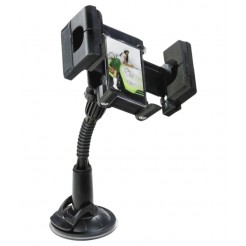 Καθολική βάση αυτοκινήτου για MP3 / MP4 / GSM / GPS / PDA (περιστροφή 360 μοιρών)