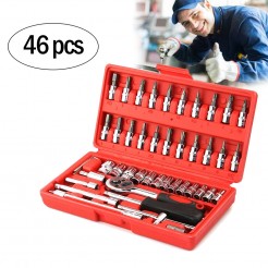 Βαλίτσα χειρός εργαλείων 1/4 " - 46 τεμάχια (GL114)