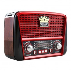 Golon RX-BT455S Ηλιακό ραδιόφωνο με Bluetooth και φακό