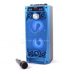 Φορητό ηχείο QS-36 με Bluetooth, εφέ φωτισμού και μικρόφωνο