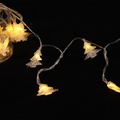 LED φωτάκια διακόσμησης με χριστουγεννιάτικα δέντρα, 300 χιλ., 20 LED, άσπρα