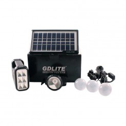 Ηλιακό σύστημα φωτισμού και φόρτισης GDLITE GD-8007