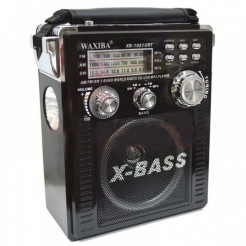 Ραδιόφωνο WAXIBA XB-1051URT με USB, SD, Micro SD κάρτα, AUX, MP3 και φακό