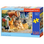 Παζλ Castorland 120 κομμάτια - Συνάντηση με φίλους