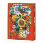 Παζλ Castorland 1500 κομμάτια - Βάζο με λουλούδια