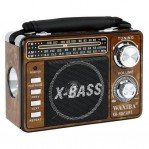 Φορητό ραδιόφωνο Waxiba XB-1061URT με USB, MMC, MP3 και φακό