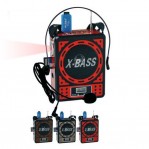 Mini МР3/Ραδιοσύστημα WAXIBA X-BASS XB-16URT με USB, Sd, Micro Sd κάρτα, AUX, MP3, Φακός
