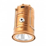 Ηλιακή LED λάμπα για κάμπινγκ + ΦΑΚΟΣ HW-5900T, USB για φόρτιση κινητού τηλεφώνου - 3