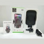 Βάση αυτοκινήτου με Wireless φόρτιση τηλεφώνου, τηλεσκοπικό βραχίονα και περιστροφή 360 μοιρών - 12