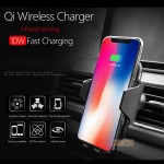 Βάση αυτοκινήτου με Wireless φόρτιση τηλεφώνου, τηλεσκοπικό βραχίονα και περιστροφή 360 μοιρών - 9