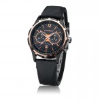 Ανδρικό ρολόι Curren Fashion Lux με μαύρο καντράν - 4