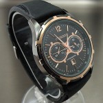Ανδρικό ρολόι Curren Fashion Lux με μαύρο καντράν - 5