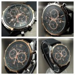 Ανδρικό ρολόι Curren Fashion Lux με μαύρο καντράν - 6
