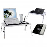 Αναδιπλούμενο τραπεζάκι για laptop "E-Table" με 2 ανεμιστήρες ψύξης - 8