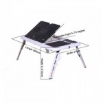 Αναδιπλούμενο τραπεζάκι για laptop "E-Table" με 2 ανεμιστήρες ψύξης - 10