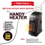 Μίνι αερόθερμο Handy Heater με χρονοδιακόπτη, 350W - 5